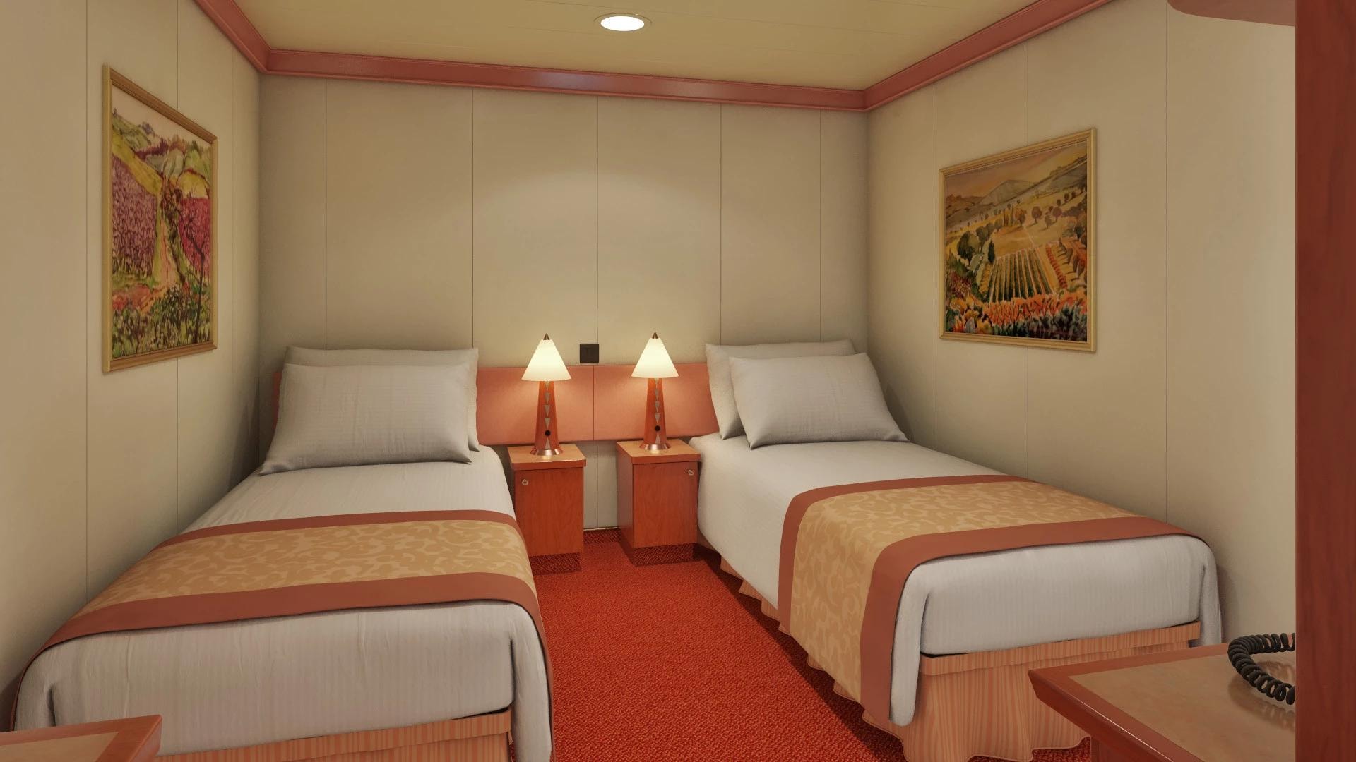 Carnival Freedom Interior cabin