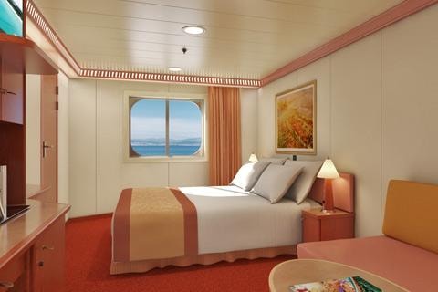 Carnival Freedom Ocean View cabin